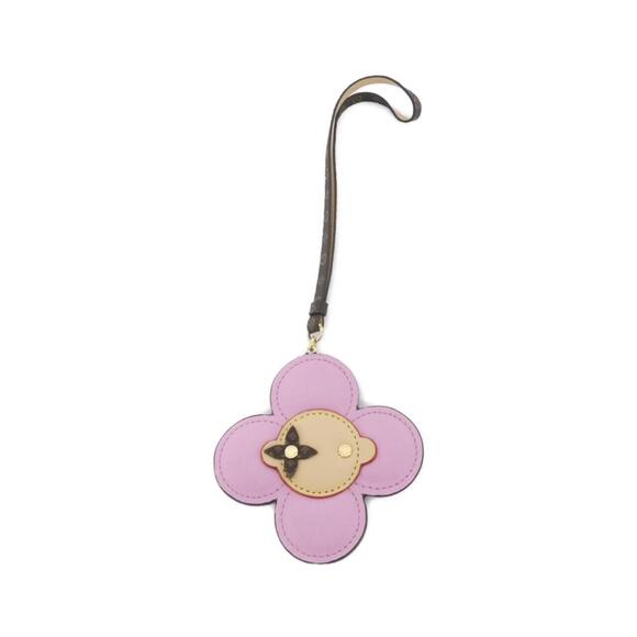 LOUIS VUITTON Pink Monogram Bag Charm